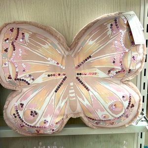 New Butterfly pillow